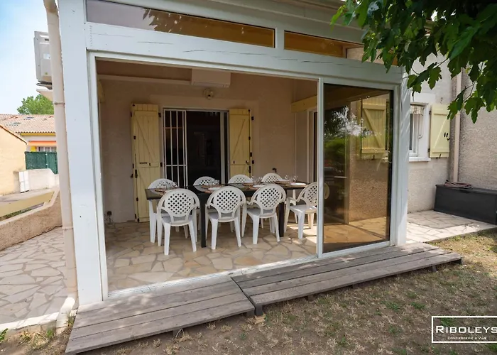 فيلة Riboleys - T4 A 450m De La Avec Clim فيا